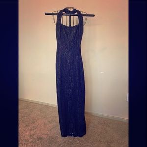 Black lace gown Liz Claiborne